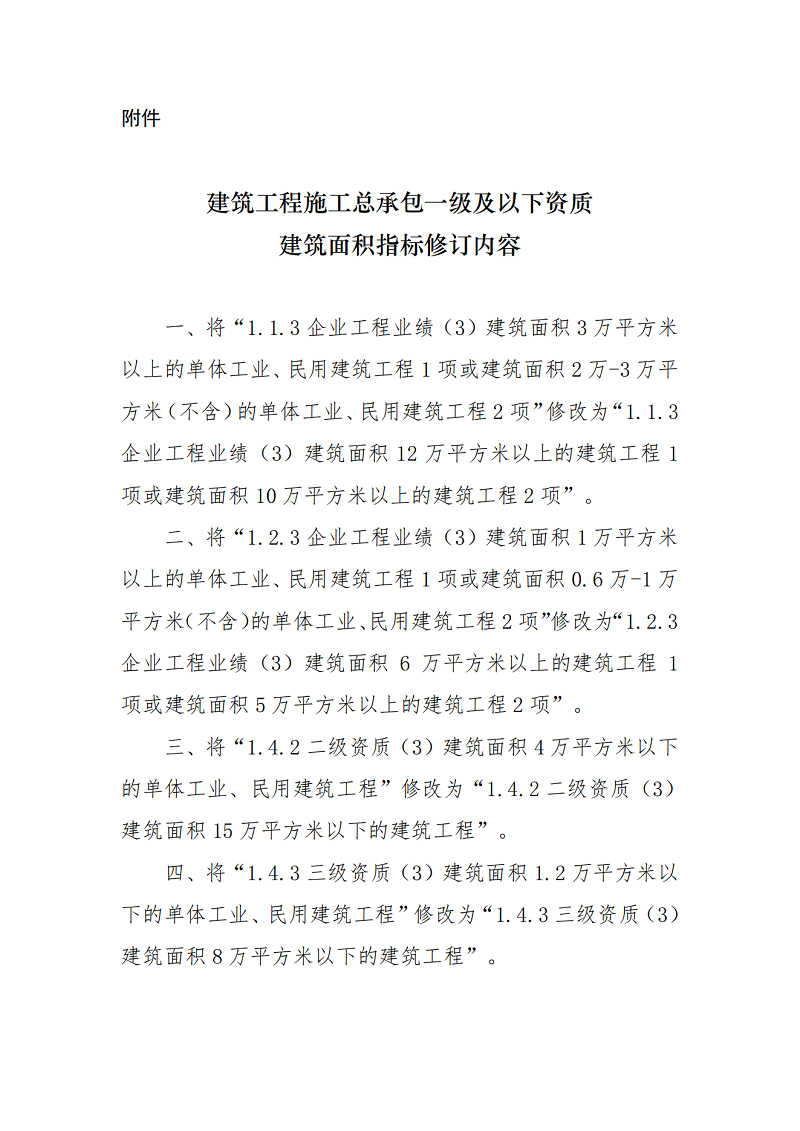 建筑業(yè)企業(yè)資質(zhì)標準：建筑工程施工總承包一級及以下資質(zhì)建筑面積指標修訂內(nèi)容_00.png